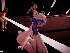 Girls groove spicy in MMD