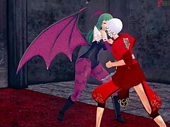 Morrigan fucks us in 3D fantasy world