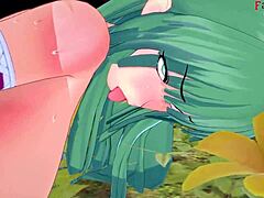 Morrigan fucks us in 3D fantasy world