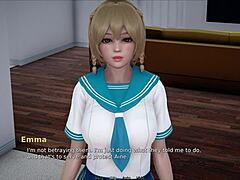 My bully lover’s teasing anime charm