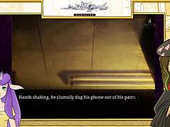 Poolside drama in Yaoi game unfolds.