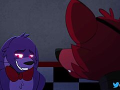 Foxy and Bonnie's Steamy Encounter