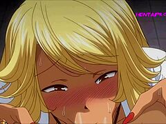 Blonde Teen in Classroom Heat
