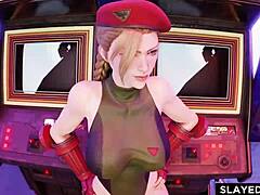 CAMMY BEATEN IN 3D PORN