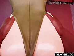 CAMMY BEATEN IN 3D PORN