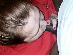 first time sucking this sloppy dick