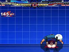 Brian vs Yoriko in Wild Anime Cumshot Battle