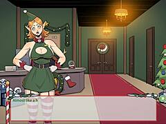 Claus' naughty elf and vixen surprise