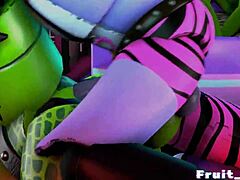 Provocative Fnaf Fruit Cock Tease Awaits You