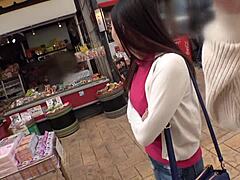 Japanese Girl’s Intense Facial Moment