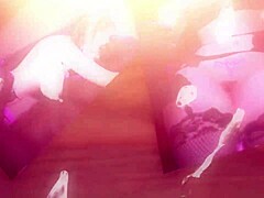 3D Asian Babe Meets Monster Heat