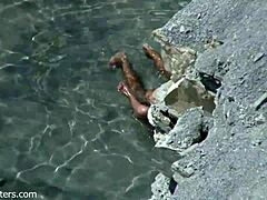 ever caught a couple banging on the beach?
