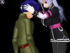 Hentai Heroines in Animated Action