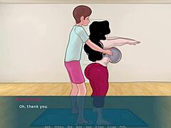 Naughty MILF and Nun in Yoga Heat