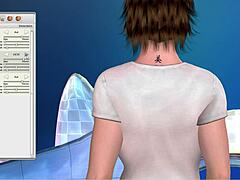 Gay Anal Fuck In 3D Villa Game