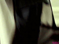 Brunette's raw big desire play