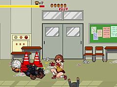 Intense School Action Unfolds Boldly