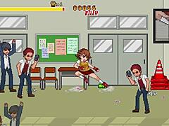 Intense School Action Unfolds Boldly