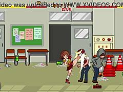 Intense School Action Unfolds Boldly