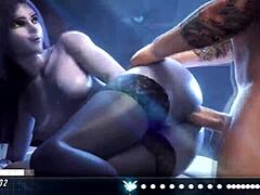 3D Overwatch Hentai Fantasy Thrills