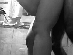 Quick Latina Fuck In Bathroom Caught On Cam
