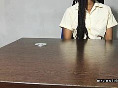 How’s This Ebony Babe Fucked Outdoors?