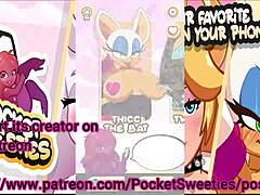 Spicy Anime Porn with Rouge