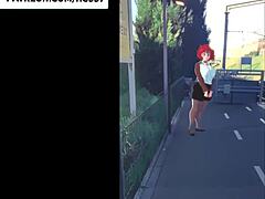 Anime hentai seduces on train