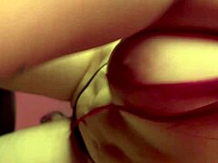Wife bent over for rough pounding