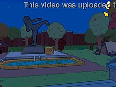 simpsons wild boob bash