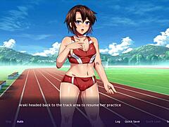 curvy hentai girl in trio