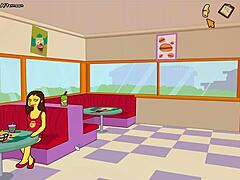 simpsons wild boob bash