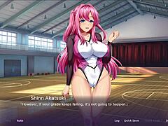 curvy hentai girl in trio