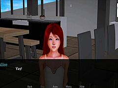 3D Erotic Red-Haired Star