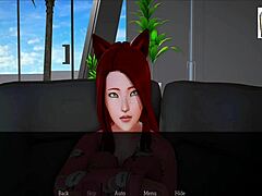 3D Erotic Red-Haired Star