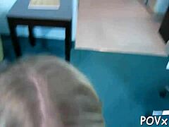 Pretty girl craves intense action