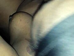 Retro Girlfriend Sucks Monster Cock on Film