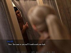 3d anime tempts with step-cousin