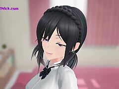 Mitsuhime’s Hentai Swallowing Passion