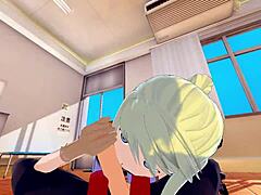Koikatsu Edward Winry’s Quick Anime Handjob Scene