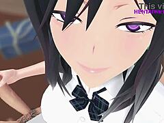 Mitsuhime’s Hentai Swallowing Passion