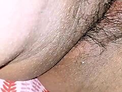 My wife gets wet while touching herself