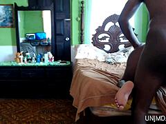 Ebony MILF Craves Powerful Thrust