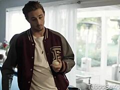 Gorgeous Girl Tempts Athlete Deeply