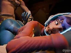 Overwatch Anime Action Bursts Free