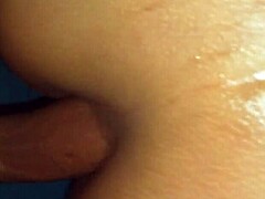 Amateur couple’s bold backdoor thrill