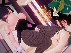 Animated Cowgirl Sticky Finish
