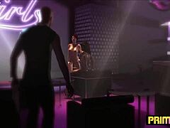 3d fantasy club teases curvy magic