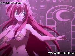 Anime Beauties Dance in DxD Magic