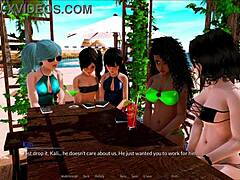 harem hotel anime gameplay